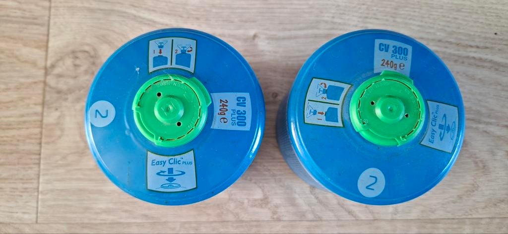 Campingaz CV 300 Plus Gasblik - 2 stuks, Ophalen