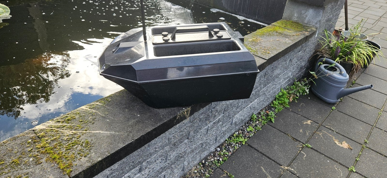 navigator voerboot met dieptemeter raymarine en gps, Ophalen of Verzenden, Gebruikt, Overige typen