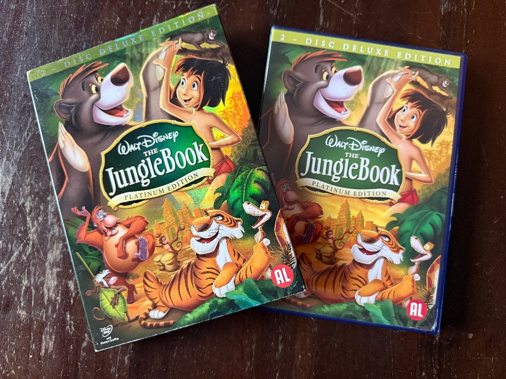 Walt Disney Jungle Book ( 2 DVD Box ) Platinum Edition, Europees, Tekenfilm, Alle leeftijden, Ophalen of Verzenden