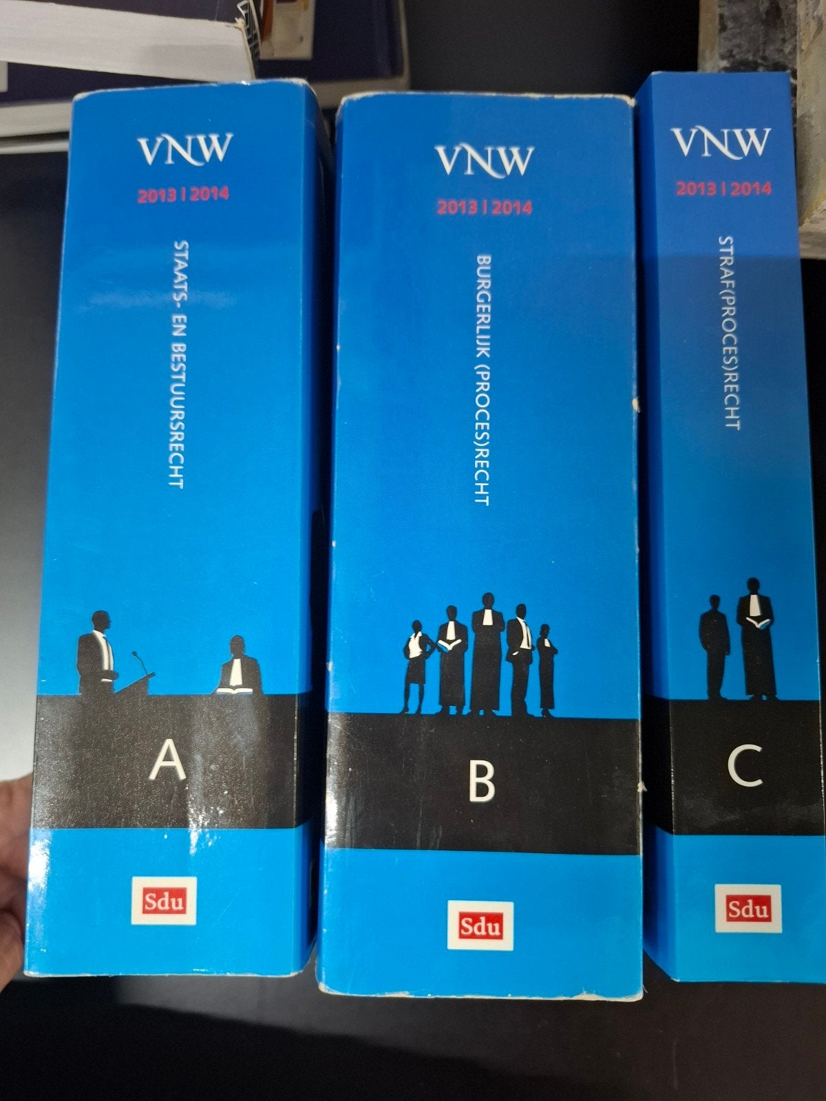 VNW  2013/2014 - Staats-, Burgerlijk, Strafrecht, Verzenden, Gamma, Gelezen, HBO