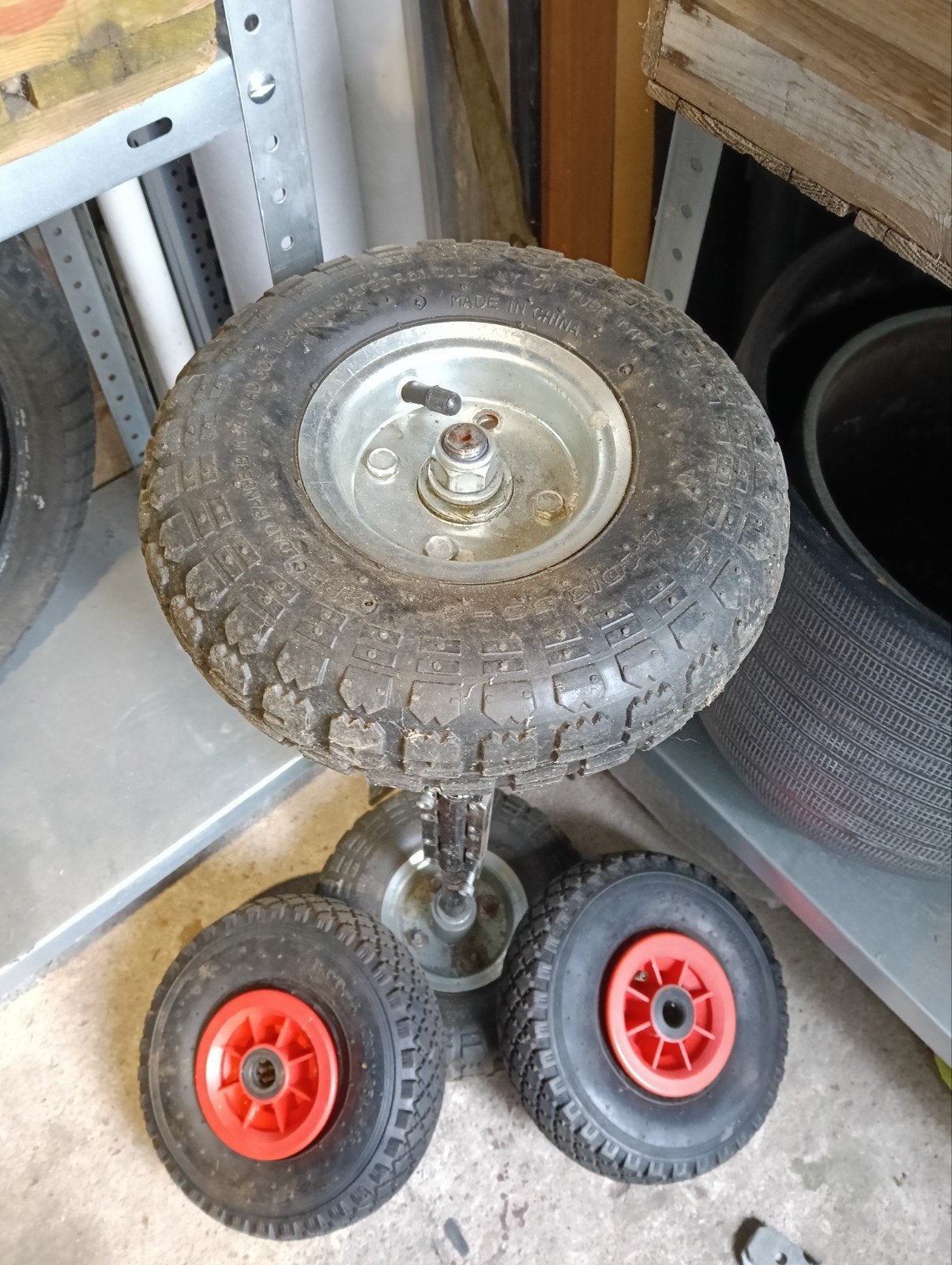 Yamaha pw50 zij wielen., Ophalen, Gebruikt