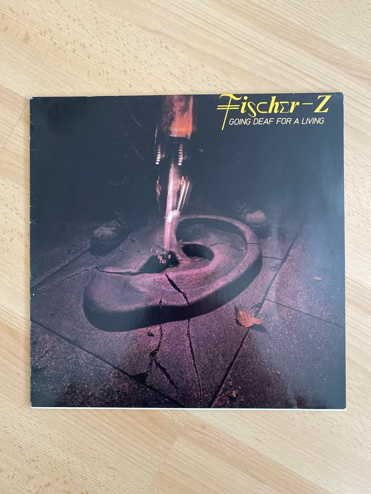 Fischer-Z - Going Deaf For A Living LP (Pop, Rock), LP, Gebruikt, Pop, Ophalen of Verzenden