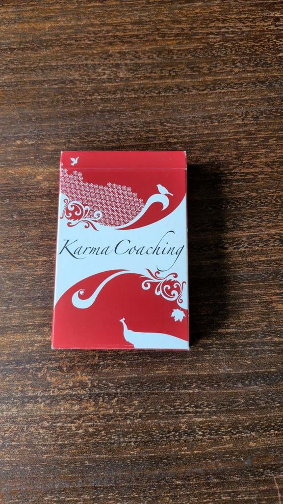 Karma Coaching kaarten, Boeken, Tarot of Kaarten leggen, Overige typen, Ophalen of Verzenden, Zo goed als nieuw