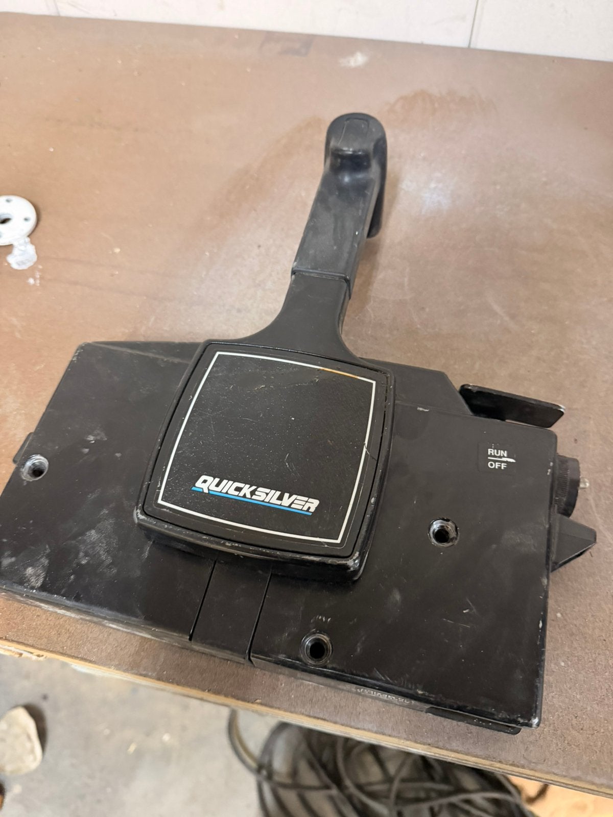 Quicksilver schakelkast / gashendel voor Mercury, Ophalen, Zo goed als nieuw, Motor en Techniek