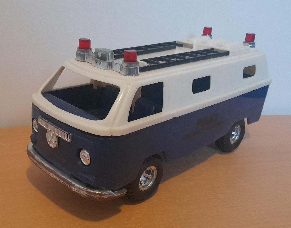 Retro speelgoed Volkswagen bus, Verzamelen, Speelgoed, Gebruikt, Ophalen of Verzenden