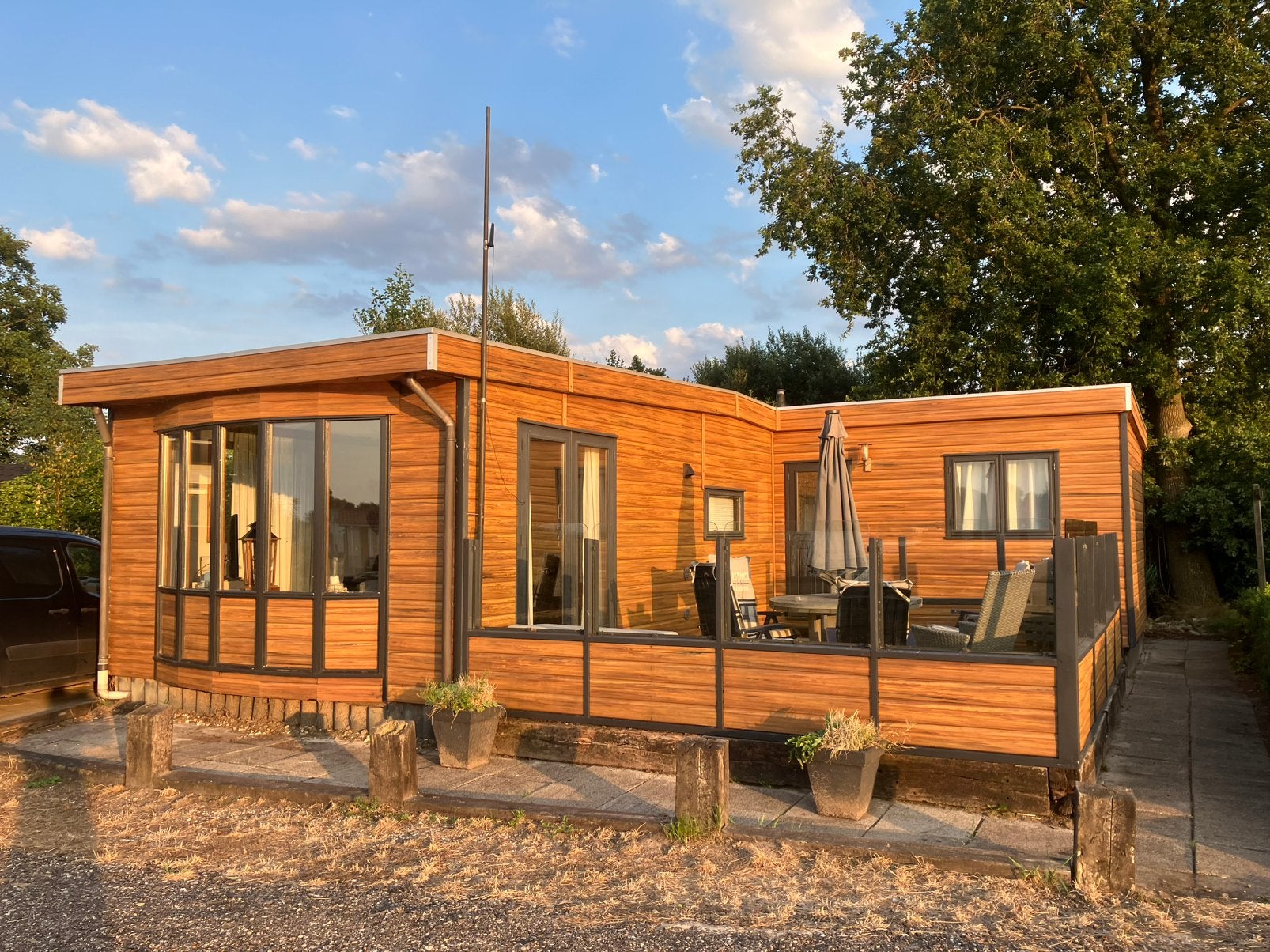 Chalet op 5 sterren camping burgemermeer