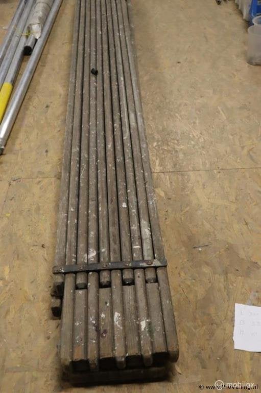 Online Veiling: Uitschuifbare loopplank - 3 stuks, Doe-het-zelf en Verbouw, Steigers, Gebruikt