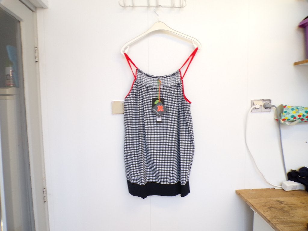 Leuke top Plus Basics d.blauw/wit/rood 52 nieuw!, Kleding | Dames, Grote Maten, Nieuw, Shirt of Top, Meerkleurig, Ophalen of Verzenden