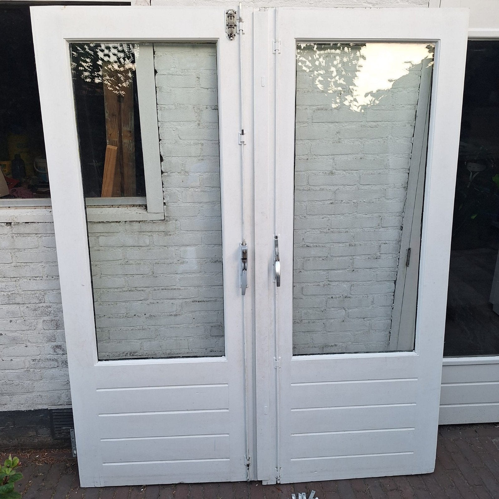 Openslaande deuren, Ophalen, 120 cm of meer, Buitendeur, 200 tot 215 cm