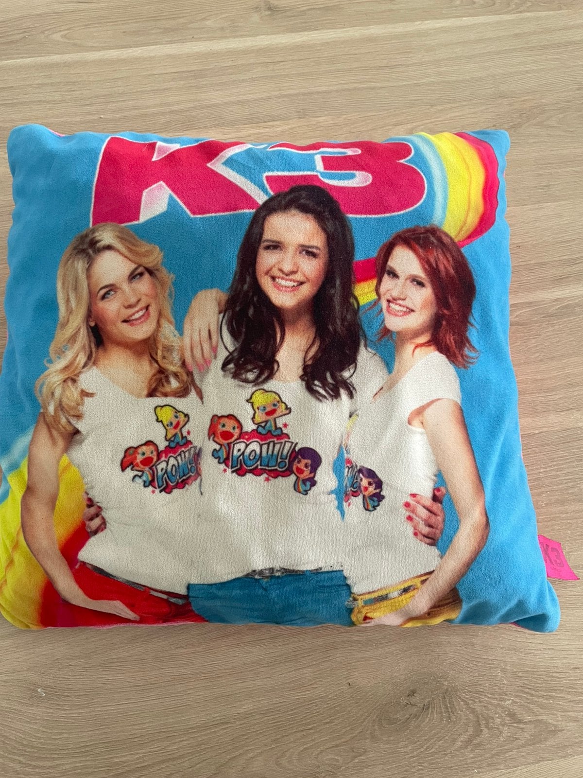 K3 kussen, Overige merken, Vierkant, Ophalen of Verzenden, Zo goed als nieuw