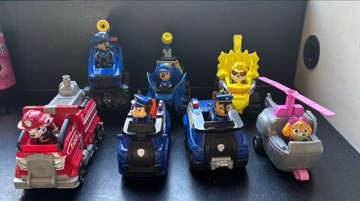 Diverse Paw Patrol Voertuigen Set, Ophalen of Verzenden, Zo goed als nieuw