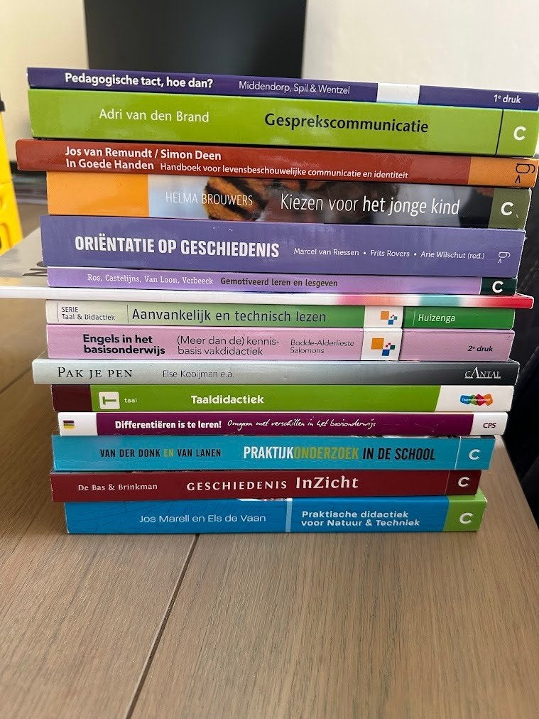 PABO boekenpakket - diverse boeken voor leerjaar 1 t/m 4, Diverse auteurs, Zo goed als nieuw, Gamma, HBO