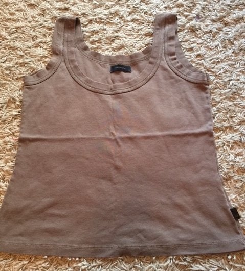 Vero Moda taupe singlet hemd top tanktop mouwloos maat XL, Vero Moda, Maat 46/48 (XL) of groter, Nieuw, Ophalen of Verzenden