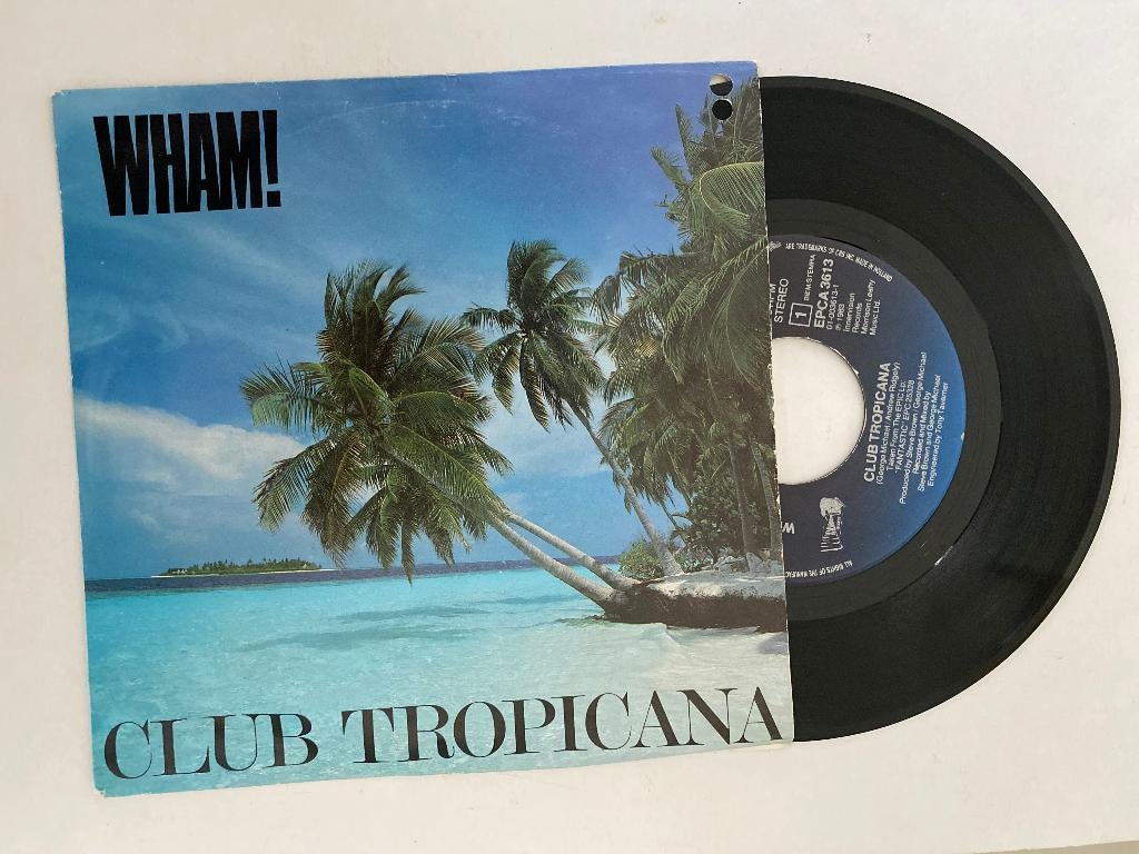 Wham 2 singles, 7 inch, Zo goed als nieuw, Pop, Single