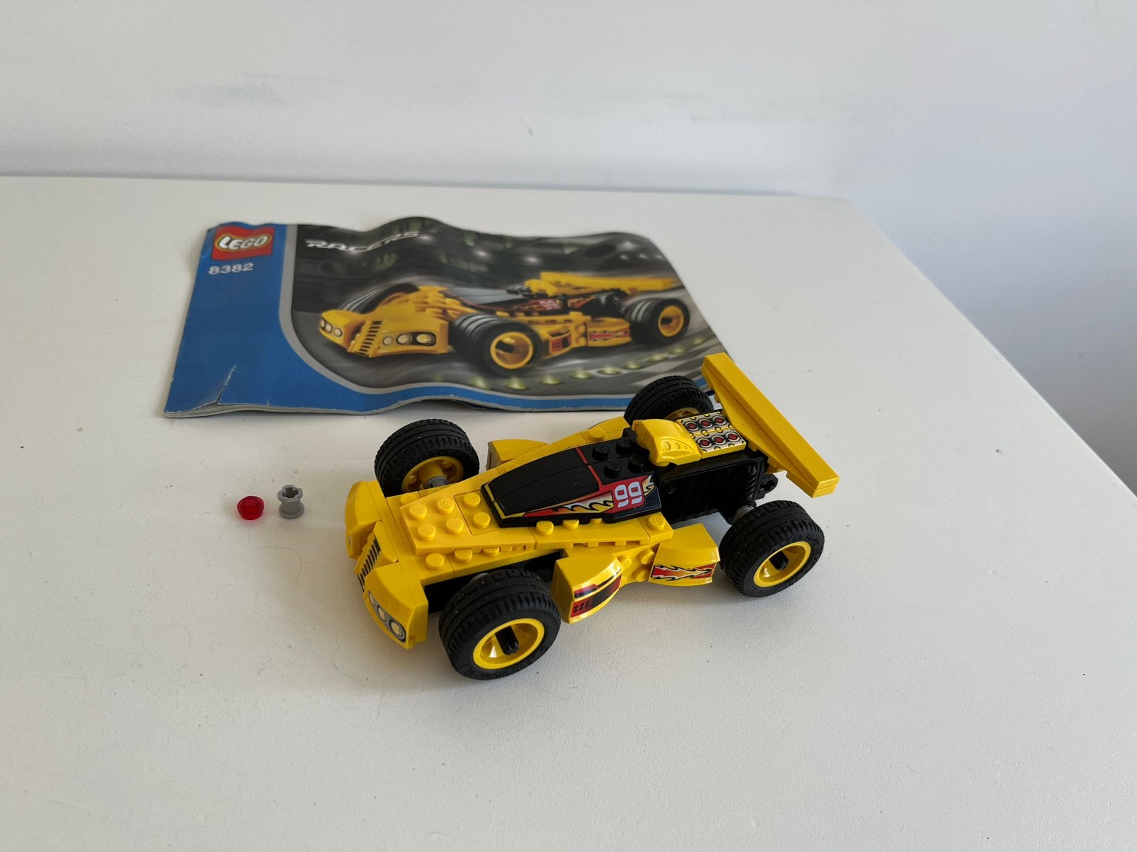 LEGO Racers 8382 Hot Buster (Compleet), Lego, Ophalen of Verzenden, Zo goed als nieuw, Racers