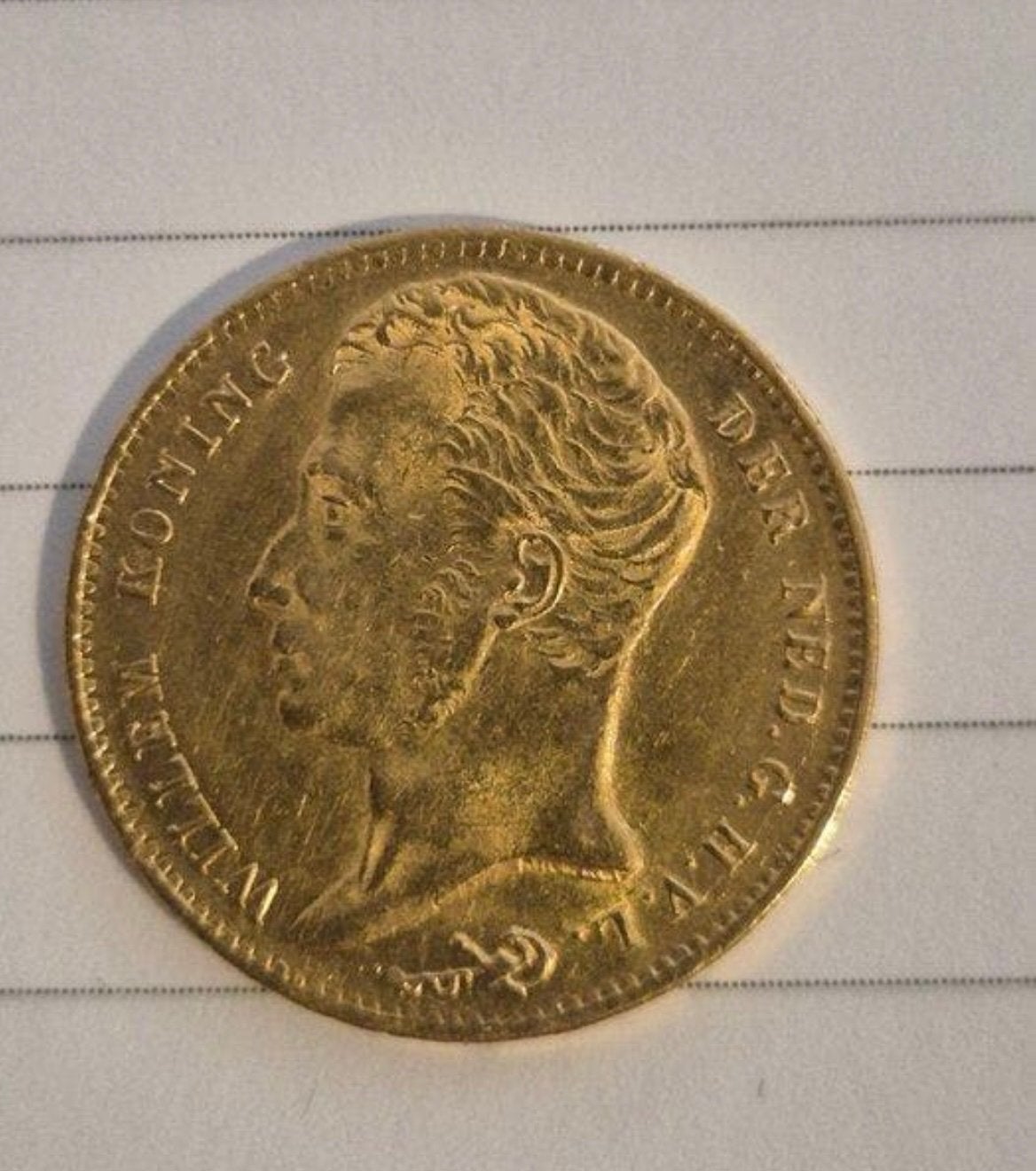 10 gulden, Ophalen of Verzenden, Goud