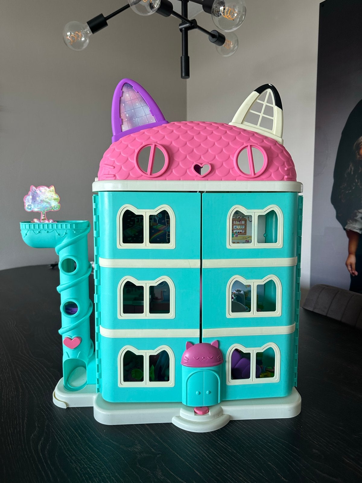 Gabby's Poppenhuis met Poppetjes en Accessoires, Ophalen of Verzenden, Gebruikt, Poppenhuis