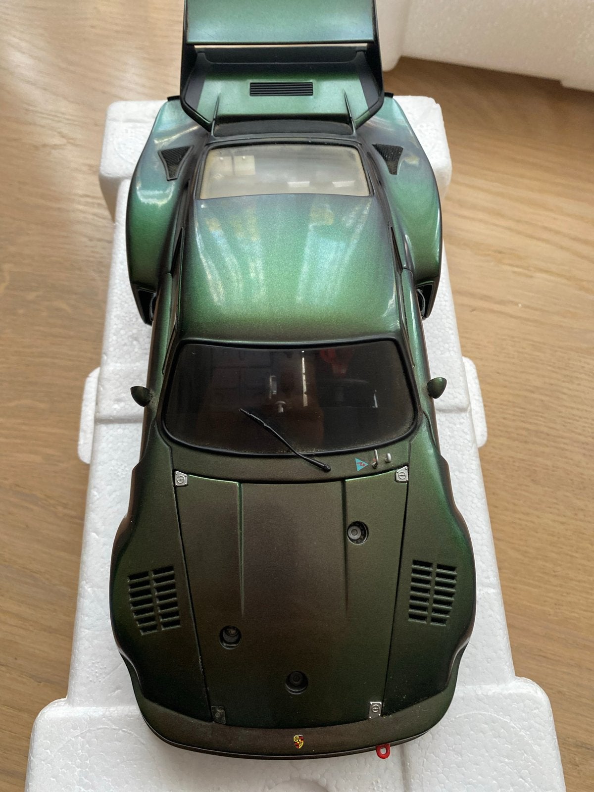 Exoto Porsche 934 RSR Standox Avus Galaxy 1:18, Ophalen of Verzenden, Zo goed als nieuw, Auto