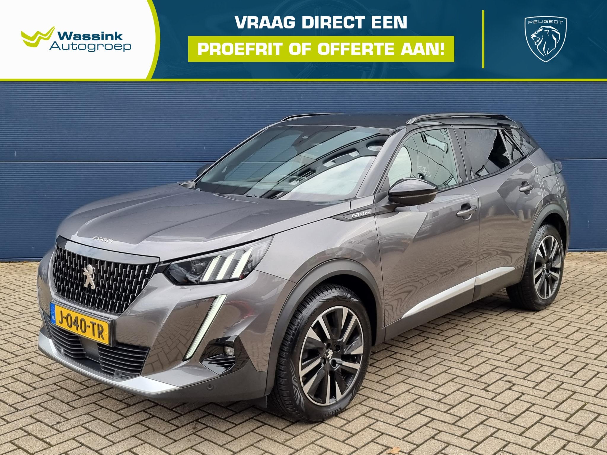 Peugeot 2008 1.2 PureTech GT-Line | Climate Control | Naviga, Voorwielaandrijving, Gebruikt, Euro 6, 1199 cc