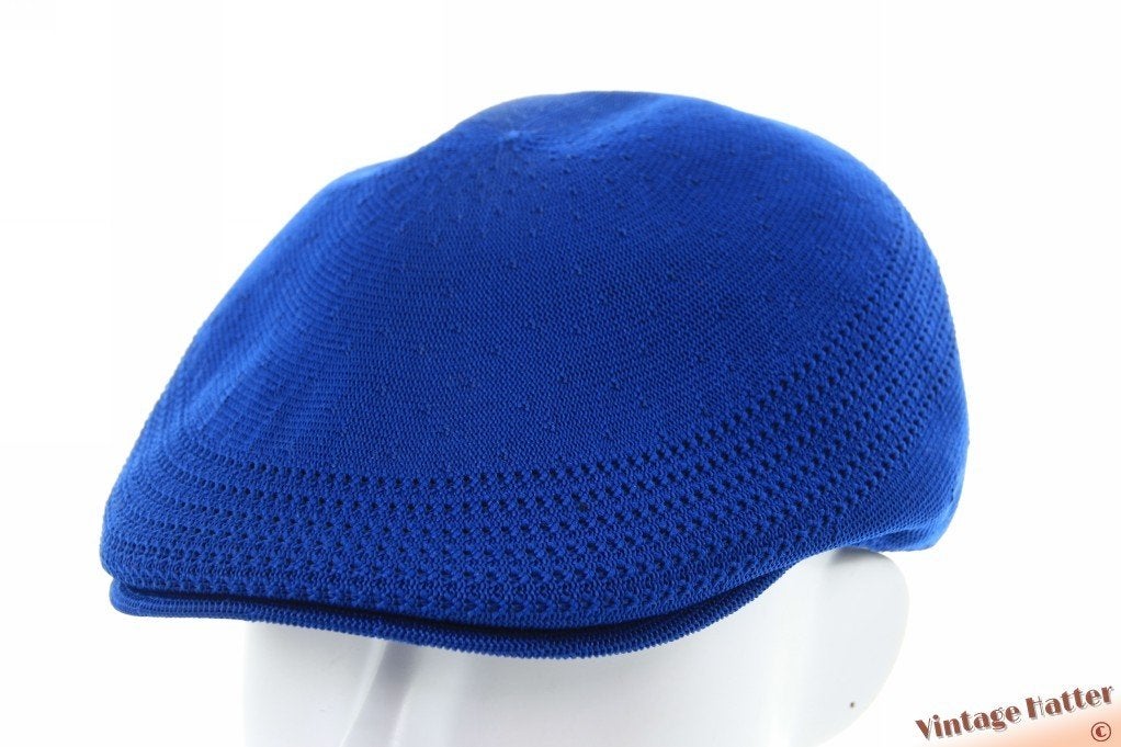 Platte pet Kangol Tropic Ventair mid blauw (M) 56-58 nieuw, Nieuw, Kangol Tropic Ventair 504, Ophalen of Verzenden, Pet