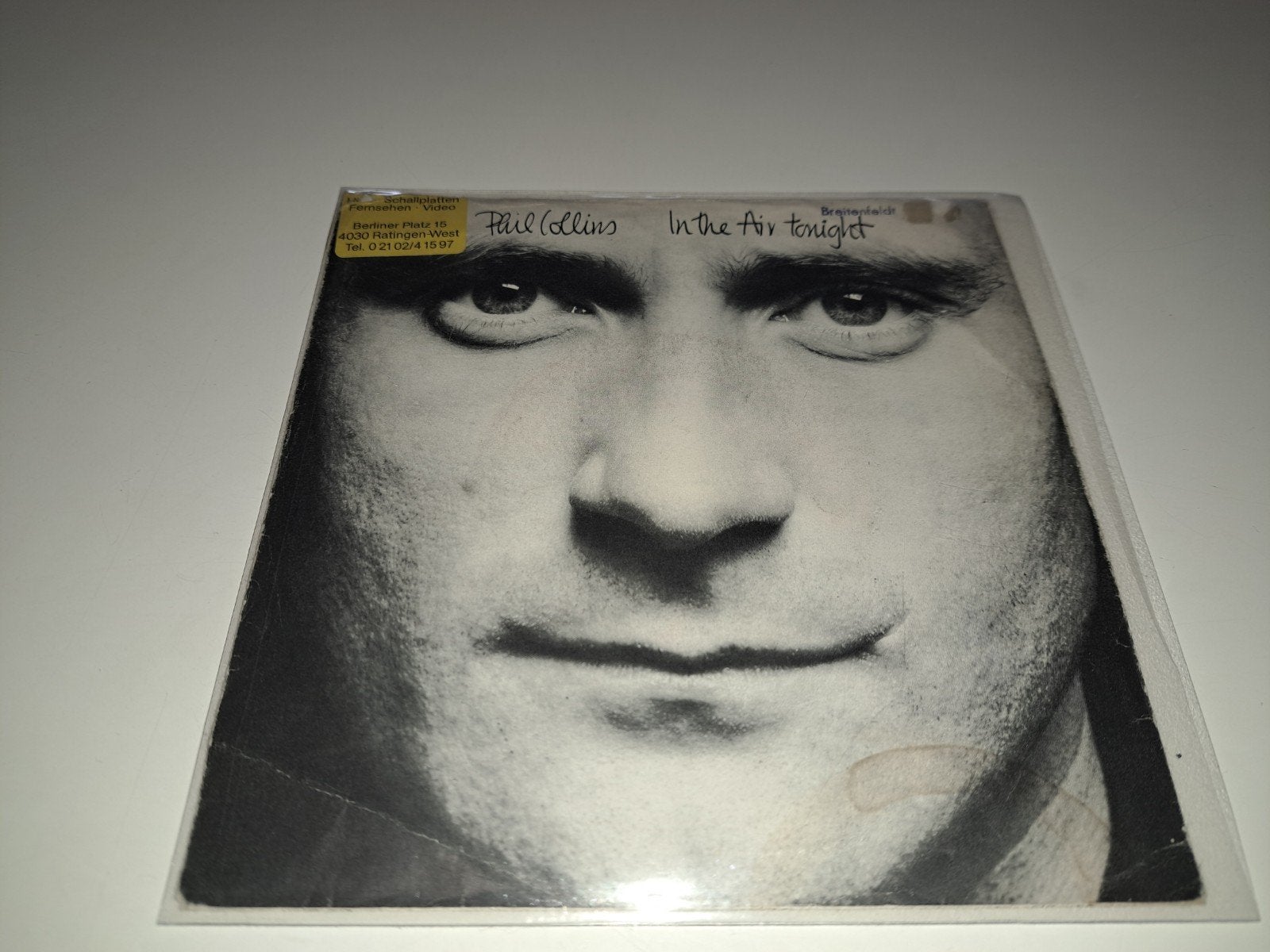 7" Phil Collins : In the air tonight, Verzenden, Gebruikt, Pop