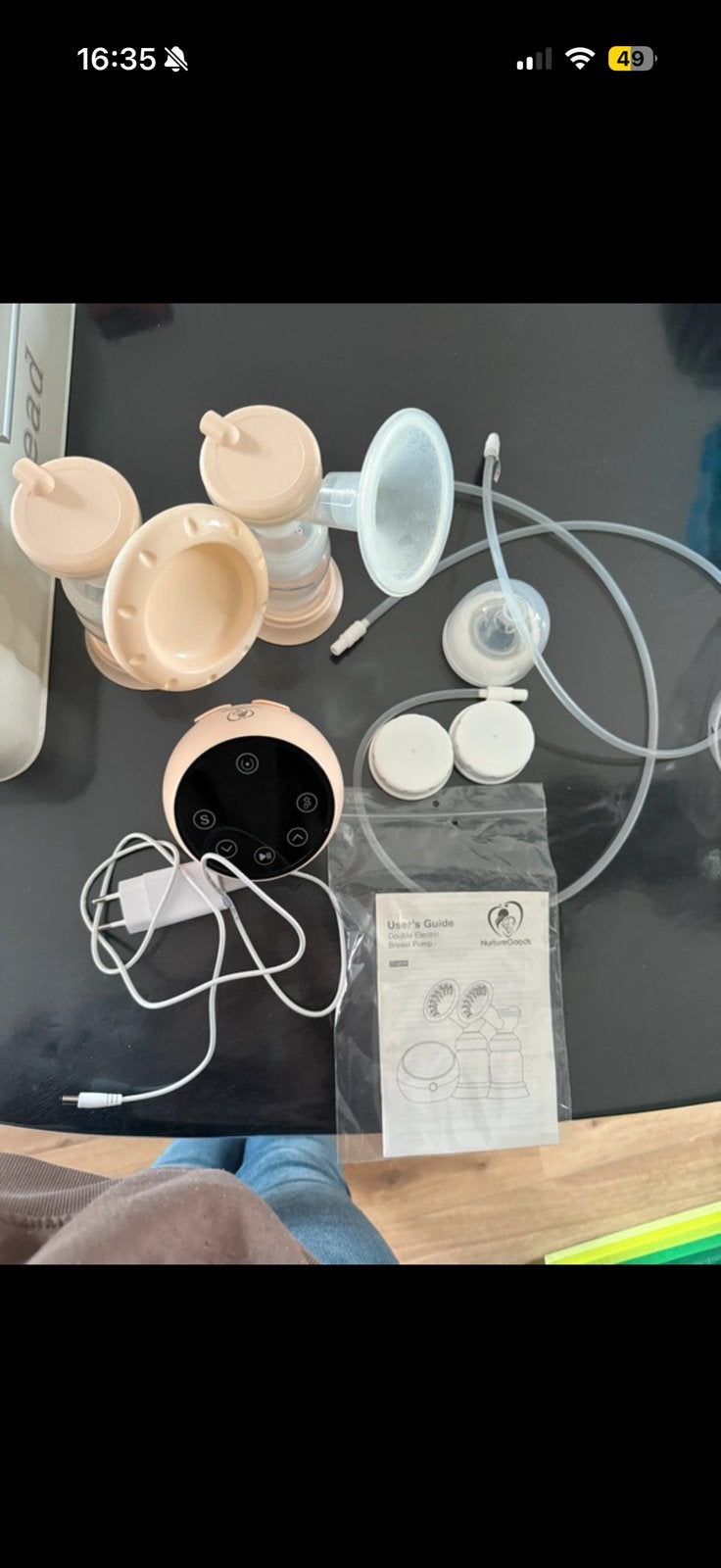 nurturegoods kolf, Ophalen of Verzenden, Zo goed als nieuw, Borstkolf