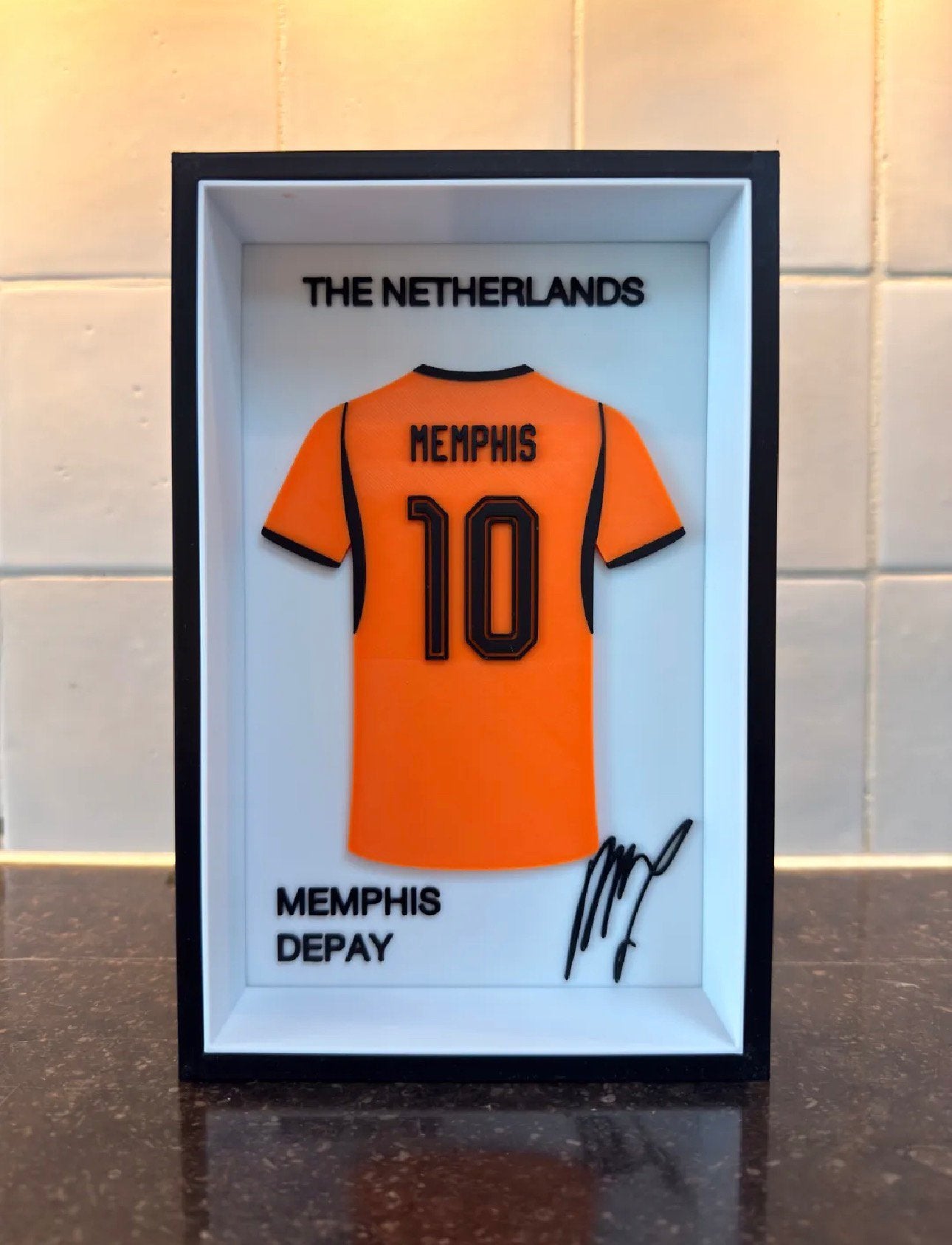 Memphis Depay 3D print shirt, Ophalen of Verzenden, Nieuw, Buitenlandse clubs, Shirt