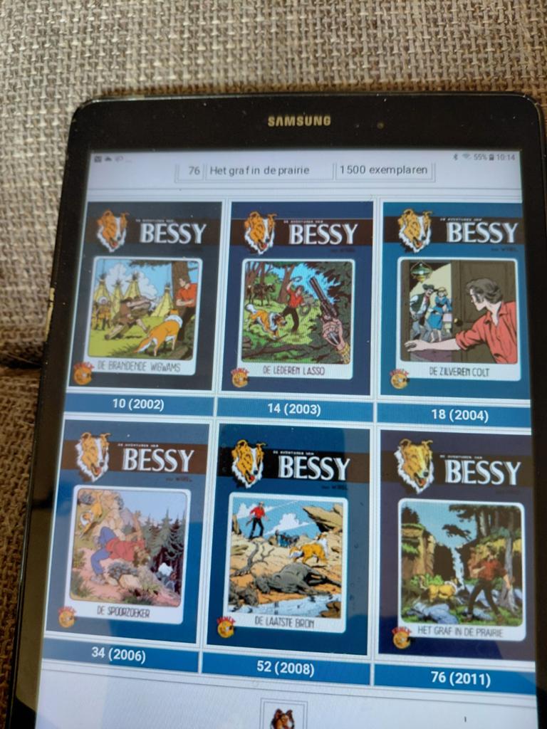 Te koop gevraagd Bessy fenix uitgave de brandende wigwams, Boeken, Stripboeken, Eén stripboek, Ophalen of Verzenden, Zo goed als nieuw