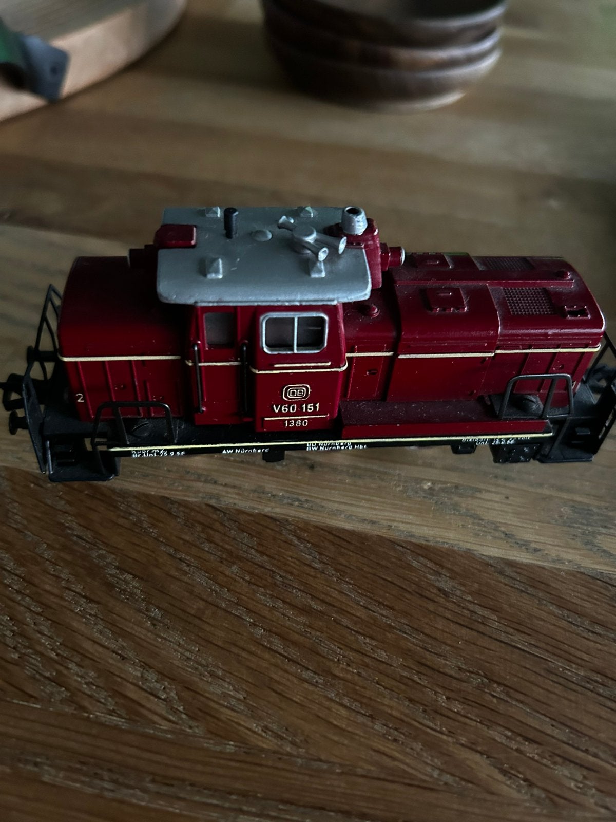 Fleischmann 1380 H0 – Diesellocomotief V60 151 van de DB, Verzenden, Fleischmann, Zo goed als nieuw, Analoog