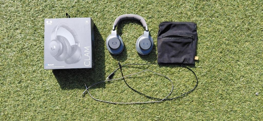 Koptelefoon Clam grijs unisex, Ophalen of Verzenden, Zo goed als nieuw, Overige merken, Bluetooth