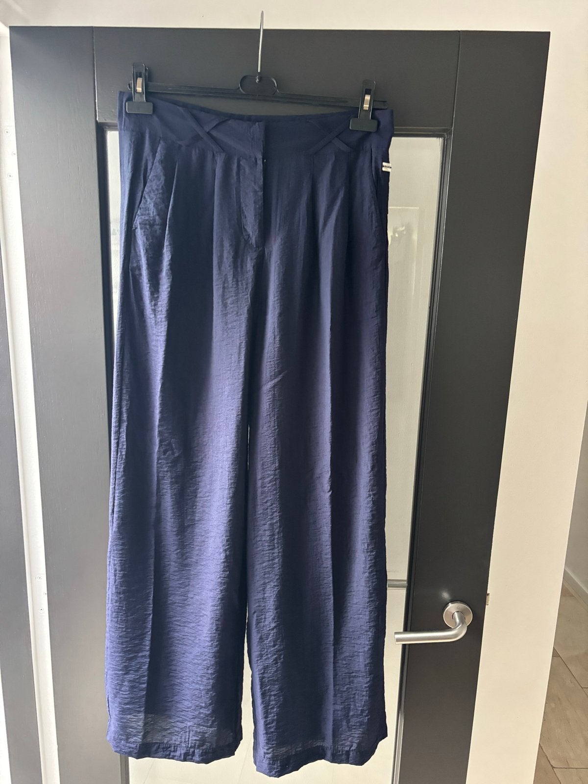 POM Amsterdam pantalon maat 40, Kleding | Dames, Maat 38/40 (M), Blauw, Ophalen of Verzenden, Zo goed als nieuw
