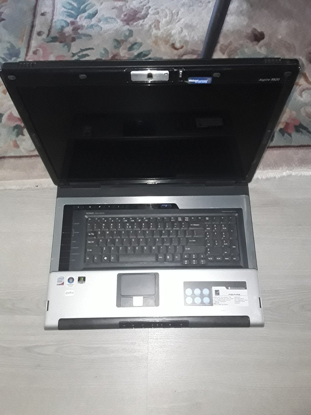 oude accer aspire 9920 laptop te koop 19 inch    Bieden., Computers en Software, Windows Laptops, Ophalen, 15 inch, 2 tot 3 Ghz