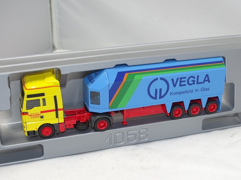 1/87 Herpa Man Vegla, Ophalen of Verzenden, Nieuw, Bus of Vrachtwagen, Herpa