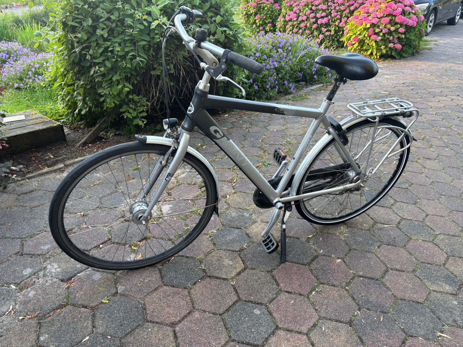 Heren fiets Giant Centro maat L, Gebruikt, Velgrem, Versnellingen, 57 tot 61 cm
