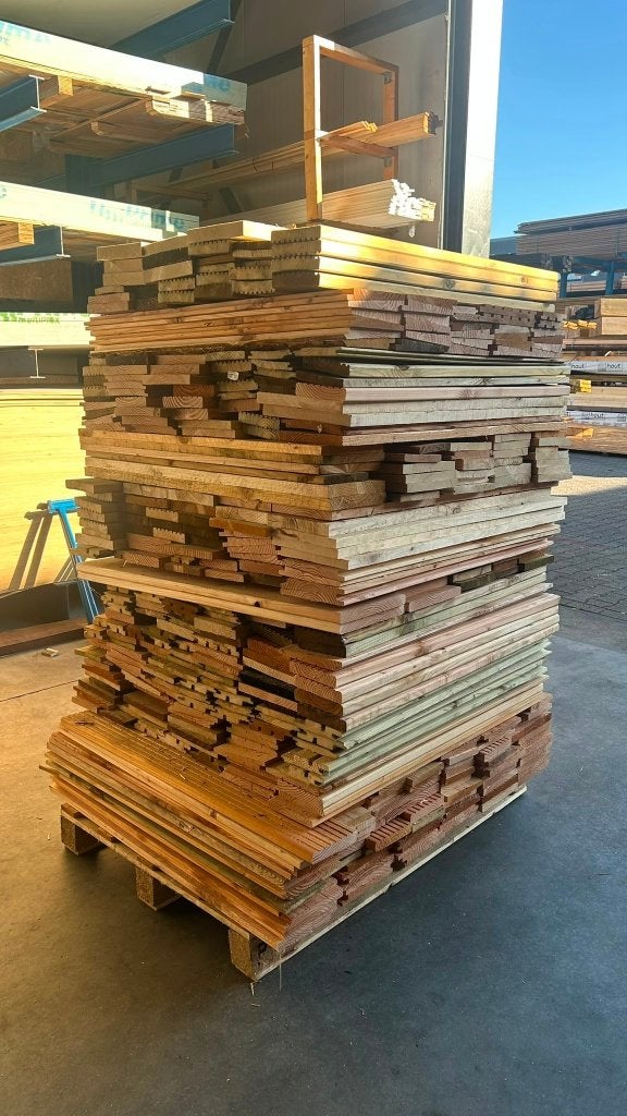 diverse soorten planken, grenen, douglas, vuren 1 meter, Ophalen, Overige typen, Zo goed als nieuw, X