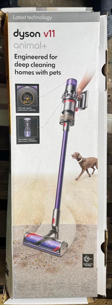 Dyson V11 Animal+ Draadloze Steelstofzuiger, Witgoed en Apparatuur, Stofzuigers, Ophalen, Stofzuiger, Nieuw, 2000 watt of meer