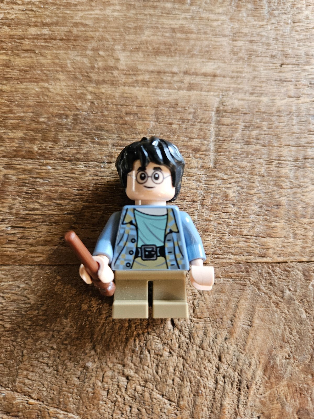 NIEUW Harry Potter Minifiguur HP316 - Zandblauwe Jas Lachend, Verzenden, Nieuw