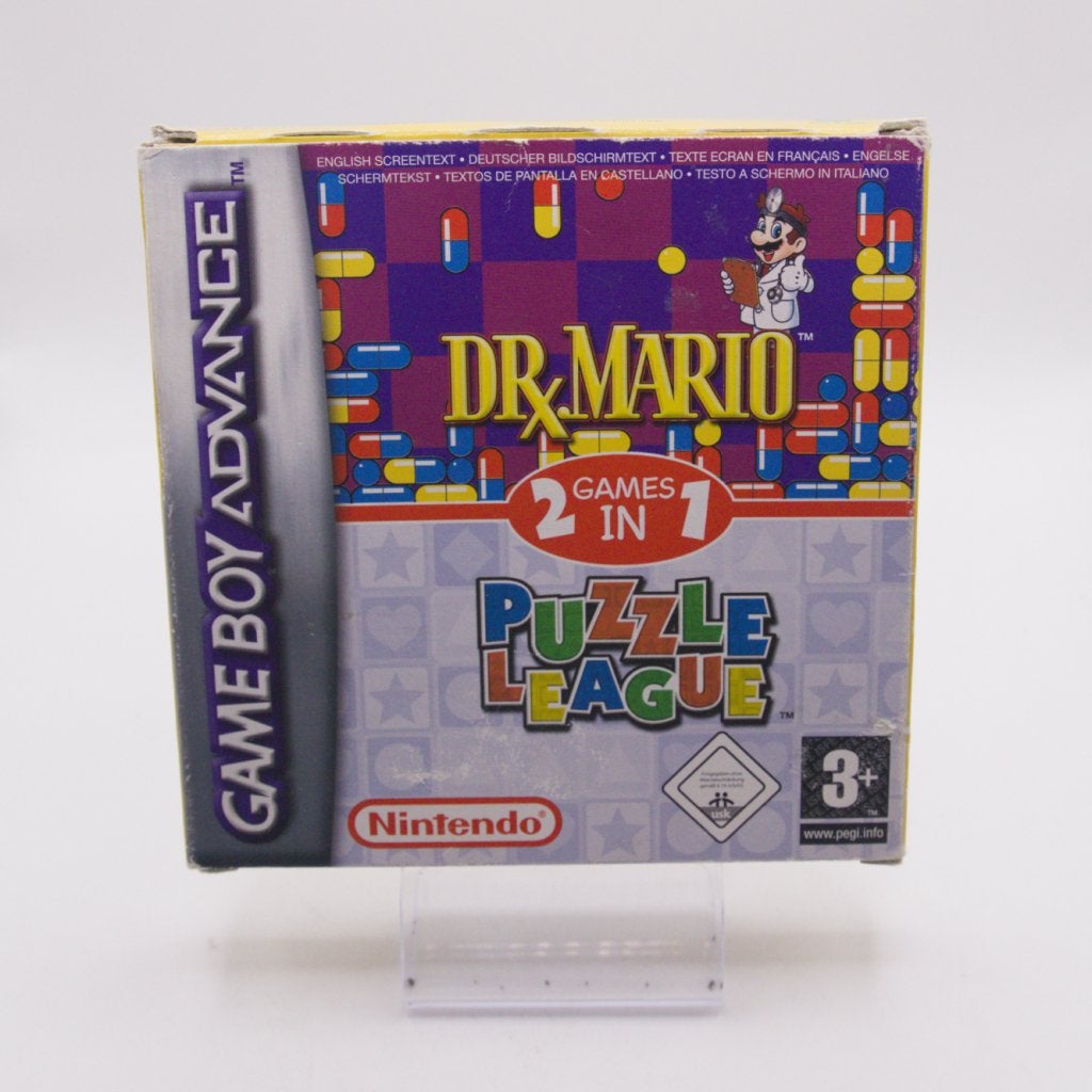 dr x mario Puzzle league | compleet in doos | origineel, Nintendo, Gebruikt, Support@nintendo.com, 11-1 Hokotate-cho, Kamitoba, Minami-ku
Kyoto 601-8501
Japan