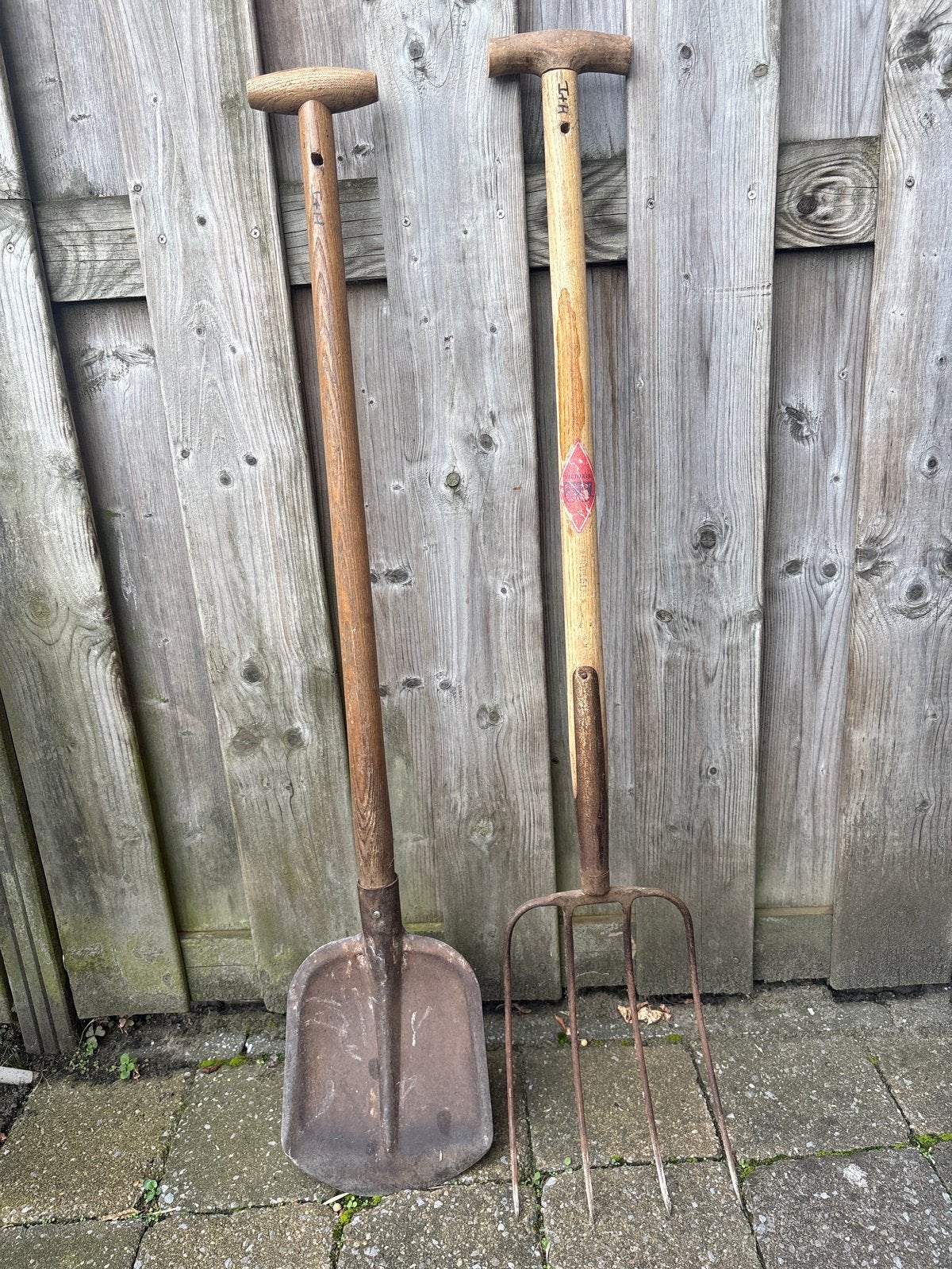 Vintage Schop en Riek - Nog Goed te Gebruiken, Antiek en Kunst, Antiek | Gereedschap en Instrumenten, Ophalen