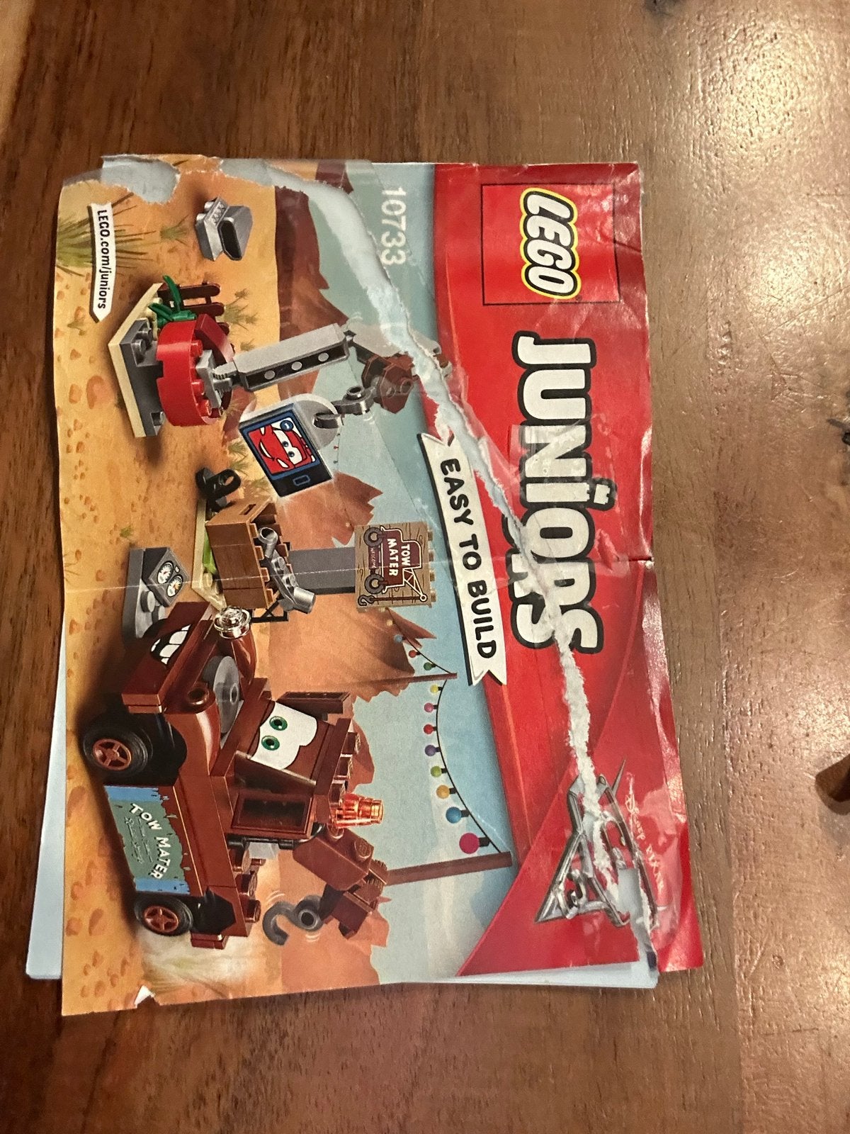 Lego Juniors Cars 3 Takelwagen Mater (10733), Ophalen, Overige thema's, Lego, Zo goed als nieuw