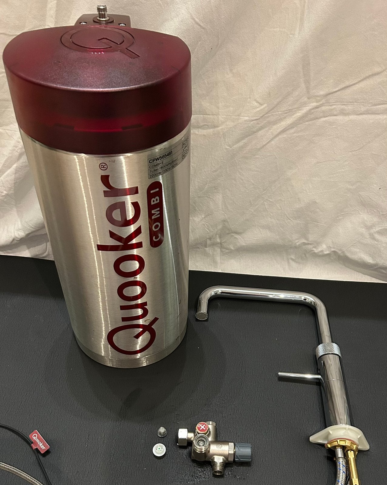 Quooker kraan en combi boiler, Ophalen, 25 tot 50 cm, Minder dan 50 cm, Minder dan 100 cm