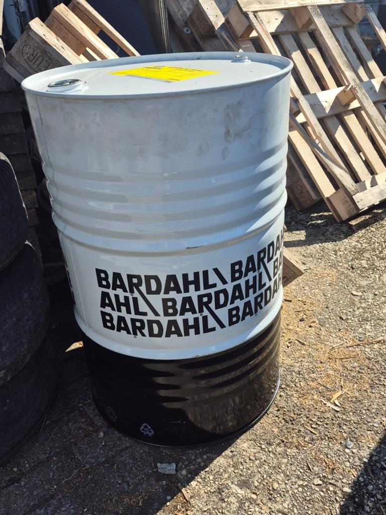 Leeg olie vat 200 liter, Ophalen
