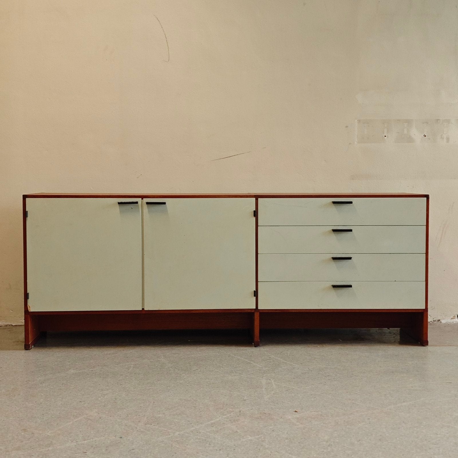 Vintage Pastoe made to measure Cees Braakman dressoir, Ophalen, Gebruikt, Pastoe, 150 tot 200 cm