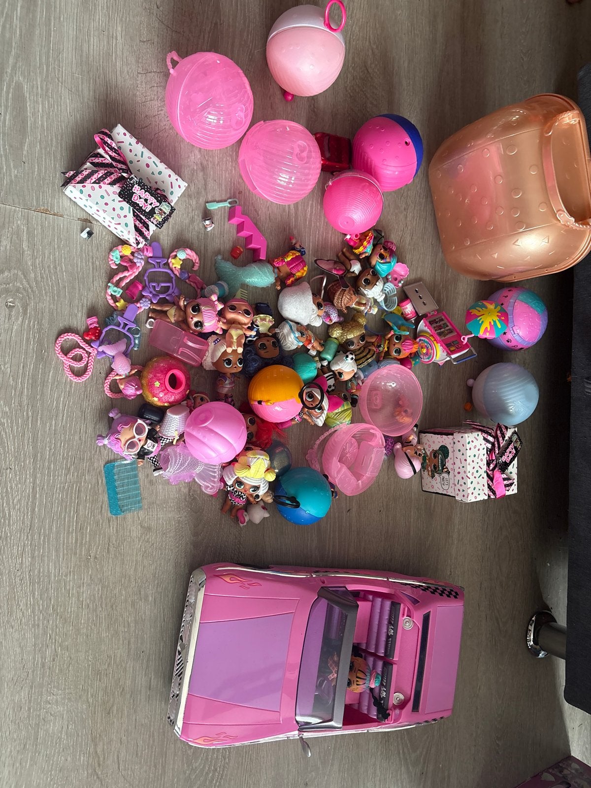 Grote collectie L.O.L. Surprise poppen en accessoires met au, Ophalen, Gebruikt, Overige typen
