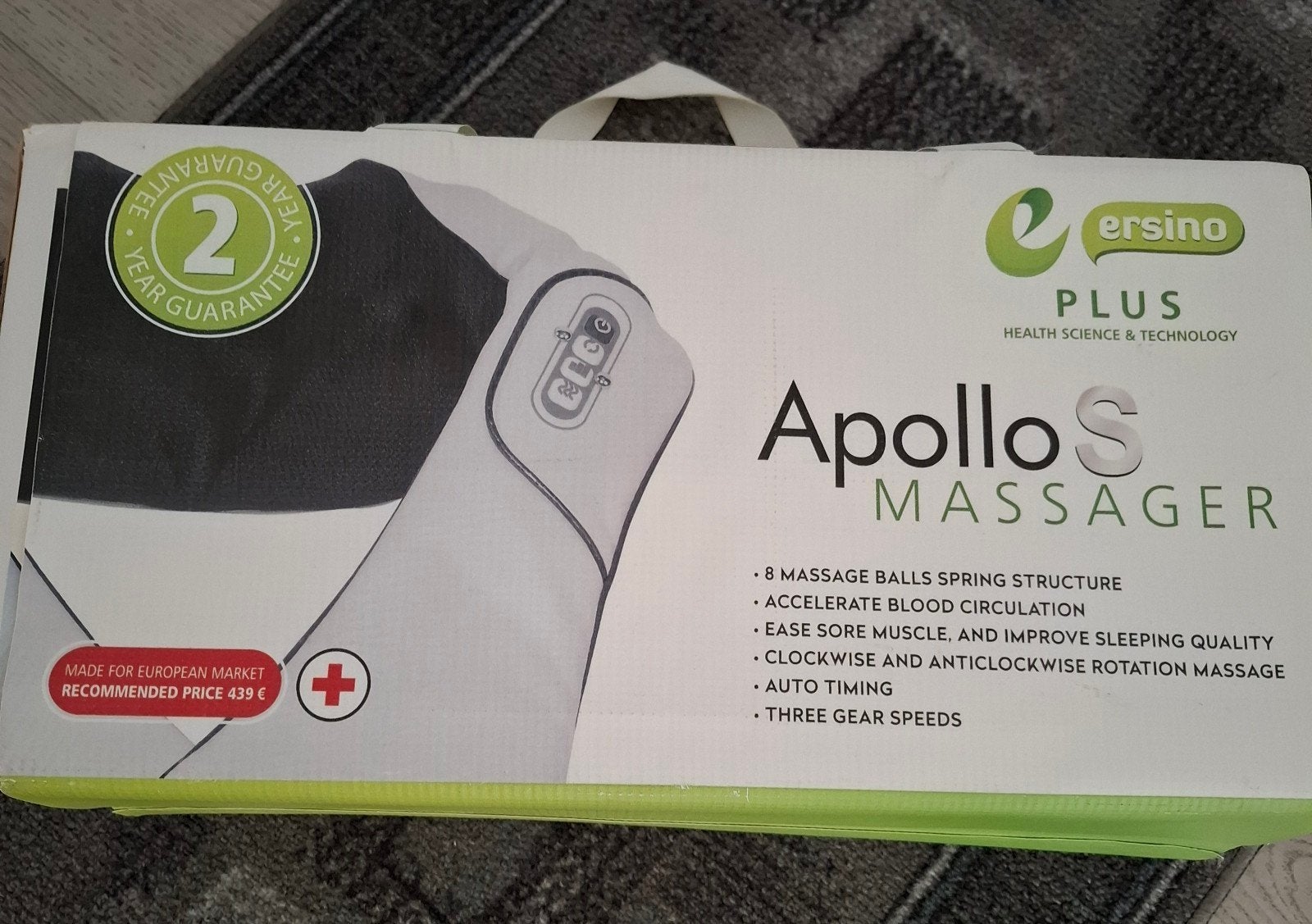 Apollo S Massager Plus - Nek, Rug, Been Massageapparaat, Ophalen, Nieuw, Apparaat