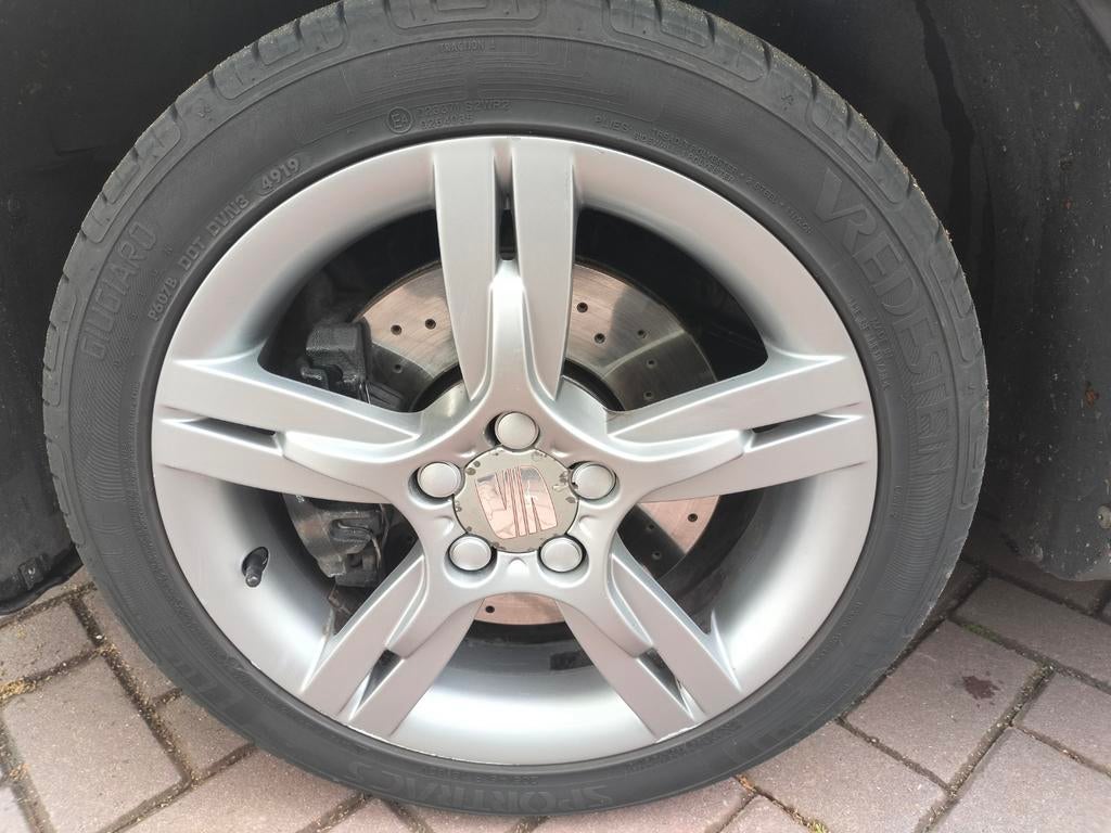 4x set velgen seat Ibiza FR / polo / Audi A3 8L, Velg(en), 17 inch, Zomerbanden, 205 mm