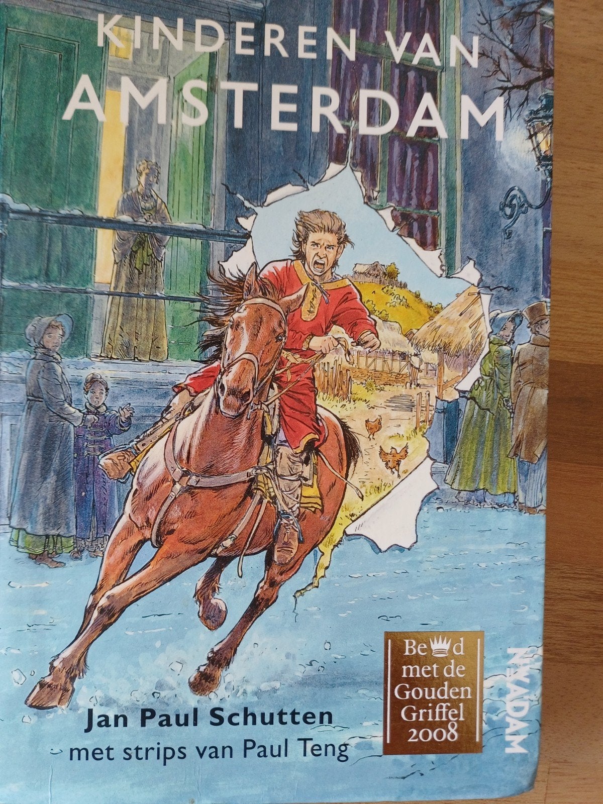 J.P. Schutten - Kinderen van Amsterdam gouden Griffel 2008, Non-fictie, J.P. Schutten, Ophalen of Verzenden, Zo goed als nieuw
