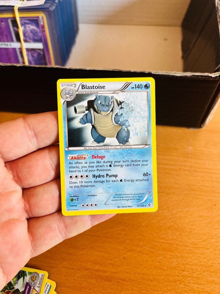 Blastoise 31/149 Boundaries Crossed BW Pokemon, Verzenden, Zo goed als nieuw, Losse kaart, Foil