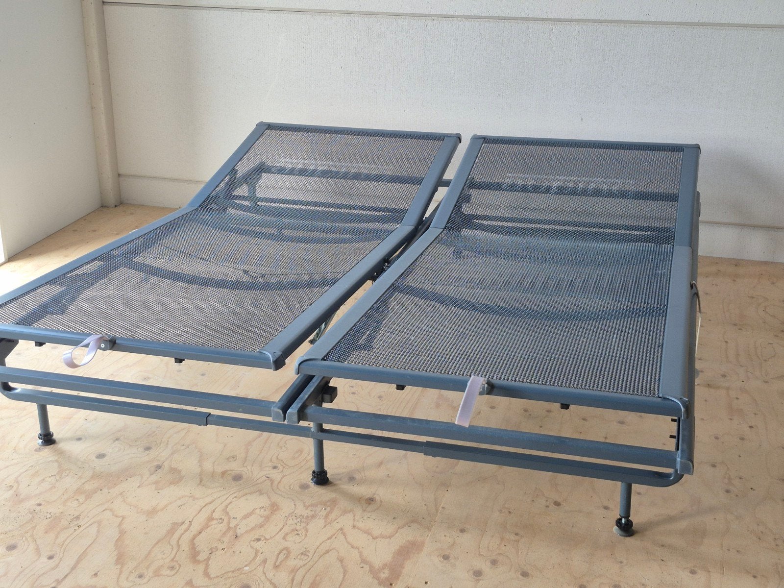 auping bed,verstelbare bedbodem,k2,spiraalbodem,90x210 cm, Ophalen, Gebruikt, 90 cm, 210 cm