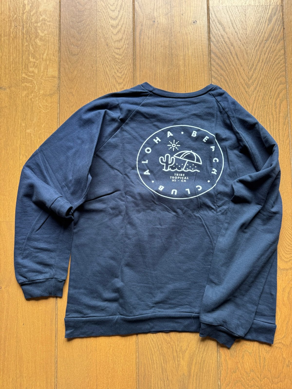 Donkerblauwe Aloha Beach Club Sweater, Ophalen of Verzenden, Zo goed als nieuw